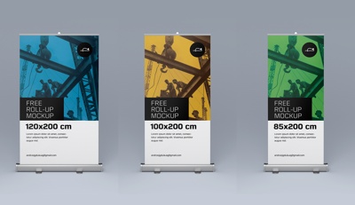 Roll Up Banner Stand